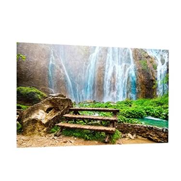 Imagem de Pôster universal de paisagem de aquário 3D Serenable unilateral - 122 x 61 cm