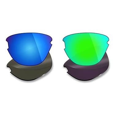 Imagem de 2 pares de lentes polarizadas de substituição da Mryok para óculos de sol Oakley Frogskins Lite – Opções