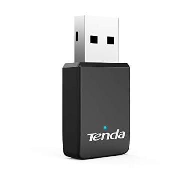 Imagem de Tenda U9 11AC USB Adaptador WiFi - Dual Band 2.4/5G AC650 Placa de rede sem fio, dongle WiFi, tamanho mini, suporta Windows (XP/7/8/1/10), preto
