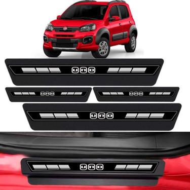 Imagem de Kit Soleira Porta Top Premium Fiat Uno Todos anos
