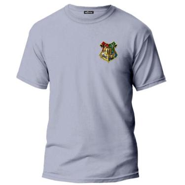 Imagem de Camiseta Casas De Hogwarts Harry Potter Malha Leve Personalizada Nerd