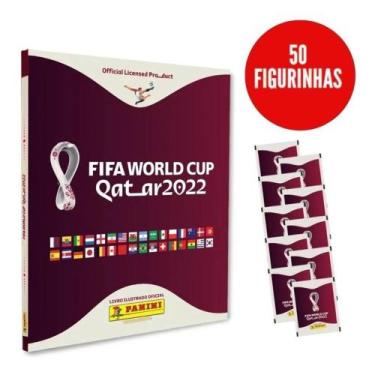 Imagem de Álbum Copa Do Mundo Catar 2022 + 50 Figurinhas Capa Dura - Panini