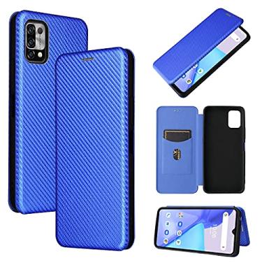 Imagem de For for UMIDIGI Power 5 Carbon Fiber Texture Horizontal Flip TPU + PC + PU Leather Case with Card Slot