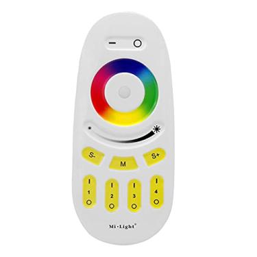 Imagem de LGIDTECH Controle remoto FUT096 RGBW 2,4G 4 zonas Full Touch LED (pilhas não incluídas) para lâmpada LED Miboxer RGBW, Downlight, RGB/RGBW, caixa de controle de receptor FUT037 FUT038