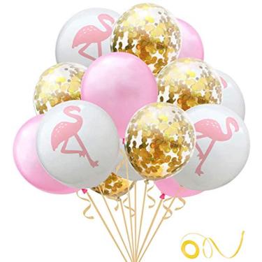 Imagem de Balões de festa havaiana de verão dourado 43531-70512