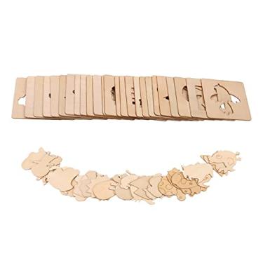 Imagem de shamjina Kit de Estênceis de Desenho de Madeira para Crianças, Decoração DIY, Modelo de Pintura de Parede, Arte, Pintura, Estênceis, Prancheta de D