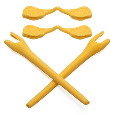 Imagem de Kit de substituição de protetores de nariz para óculos de sol Oakley Radar EV Path – Opt, Amarelo, One Size