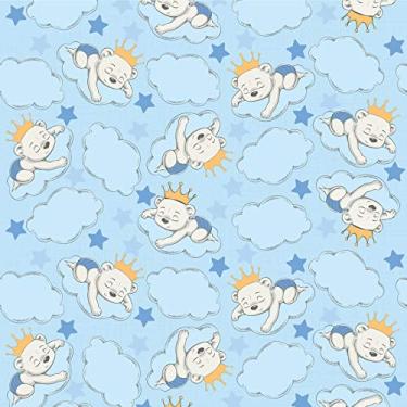 Imagem de Papel de Parede Ursinho Príncipe 57x270cm