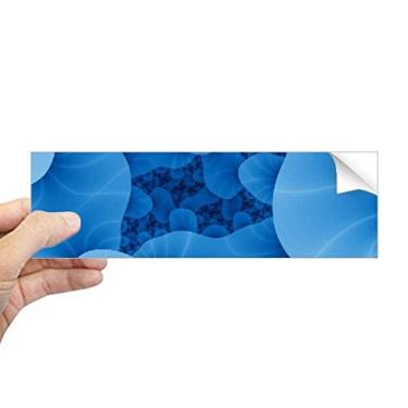 Imagem de DIYthinker Adesivo retangular de criatura ciense, padrão microcósmico, para notebook, janela