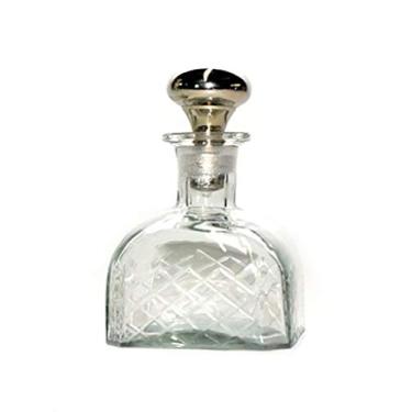 Imagem de Vidro Com Tampa De Metal Pingente Sarquis Samara Preto