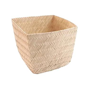 Imagem de Cachepot de Palha para Festa junina - 7cm x 5cm x 7cm