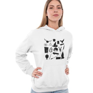 Imagem de Blusa Moletom Canguru Harry Potter Geek Unissex-Unissex