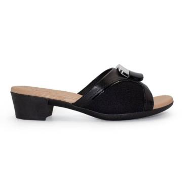 Imagem de Tamanco Usaflex Feminino Salto Bloco Casual MM0802