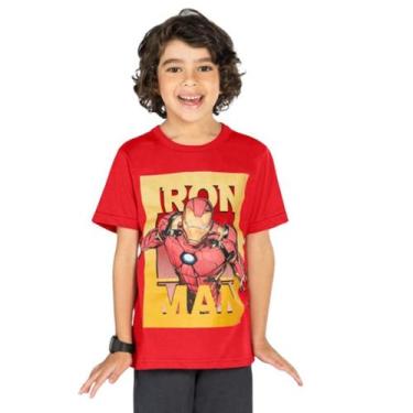 Imagem de Camiseta Em Malha Infantil Homem De Ferro Brandili 35242-Vm