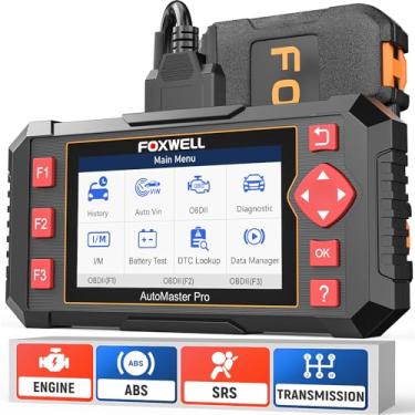 Imagem de Scanner Automotivo FOXWELL NT604 Elite, OBD2, ABS, SRS, Leitor de código de verificação do motor para carros e caminhões, Ferramenta de diagnóstico com airbag SRS, Dados em tempo real