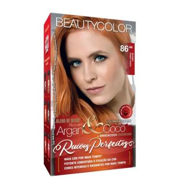 Imagem de BEAUTYCOLOR KIT COLORACAO - 86.44 Ruivo Cobre Natural