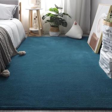 Imagem de DoUxie Tapete moderno/macio/superdimensionado/interno/felpudo / painéis / tapetes nivelados/para/sala de estar/quarto/sala de treinamento