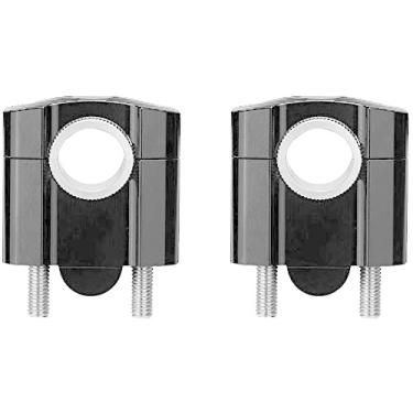 Imagem de Elevadores de guidão de motocicleta 22 mm 28 mm 7/8" 1-1/8" Barra de gordura (Preto)