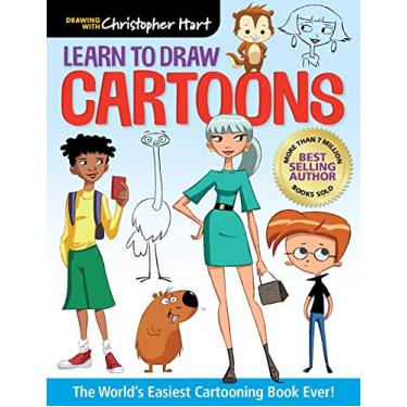 Imagem de Learn to Draw Cartoons: The World's Easiest Cartooning Book Ever!