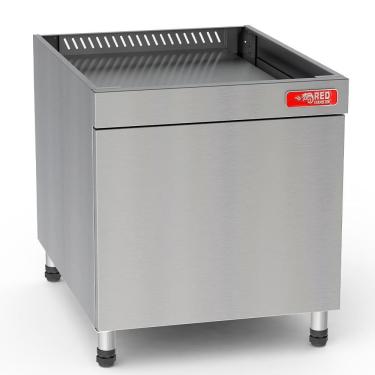 Imagem de Bancada Fechada Red Chameleon para Char Broiler 2 Queimadores BFCB2