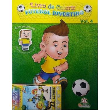 Imagem de Livro De Colorir - Futebol Divertido - Vol.4 - Blu Editora