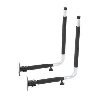 Imagem de Rack de Parede para Caiaque, Suporte de Carga de 40 Kg Rack de Armazenamento de Caiaque Em Liga de Alumínio de 35 a 52 Cm Rack Telescópico Montado na Parede para Prancha de Surf