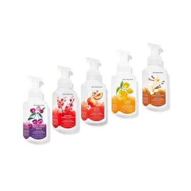 Imagem de Bath and Body Works Foaming Hand Soaps - Set of 5 Gentle Foaming Soaps (Fresh & Fruity)