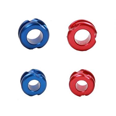Imagem de 4 peças de mira de arco, 1/10.2 cm 3/40.6 cm liga de alumínio Peep Sight Acessórios de tiro com arco para arco composto