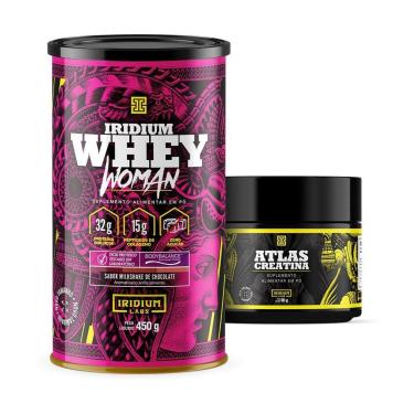 Imagem de Whey Protein Woman 450g + Creatina 90g - Iridium Labs-Unissex