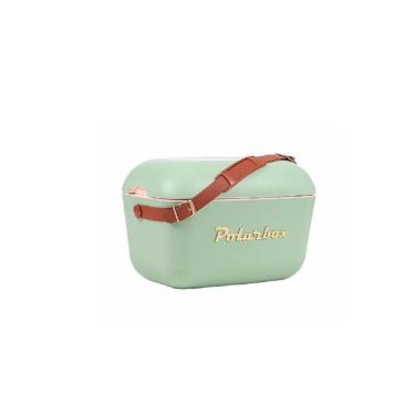 Imagem de Bolsa Térmica Cooler Retrô Com Alça Em Couro 12 Litros - Polarbox
