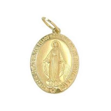 Imagem de Medalha de Nossa Senhora das Graças oval - 2MEO0080