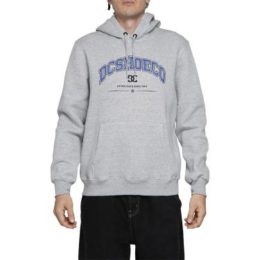 Imagem de Moletom DC Shoes Canguru Orientation 305G WT24 Cinza Mescla