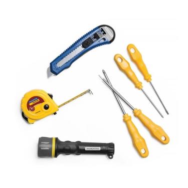 Imagem de Kit de Ferramentas com Trena e Lanterna Tramontina 7 Peças