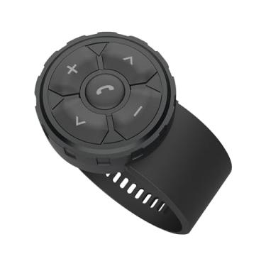 Imagem de UGPLM Botão de mídia controle remoto selfie bicicleta universal botão multiuso estilo jogador moto volante controle remoto