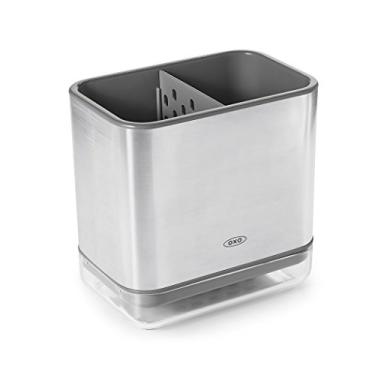 Imagem de OXO Suporte de pia de aço inoxidável com boa aderência, tamanho único