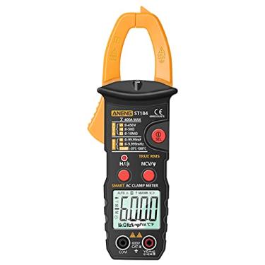 Imagem de True Rms Multímetro Digital Alicate Medidor Dc/Ac detector de Tensão Ac Amp Medidor Com Ohm Capacitância Ncv Continuidade Diodo Hertz Tempeure Tester
