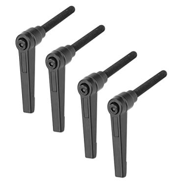 Imagem de Maçanetas de Máquina de Metal, Alça de Fixação Ajustável, Rosca Macho M8 para Máquinas Industriais (Comprimento do parafuso 50MM)