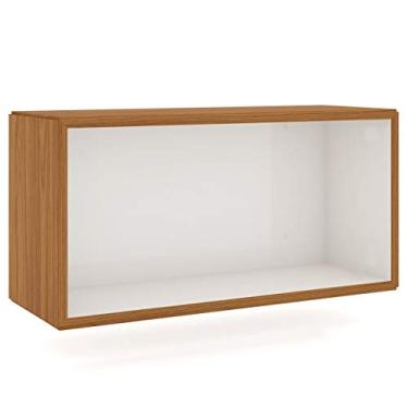 Imagem de Nicho Retangular de 66cm Dalla Costa - Freijó/Off White