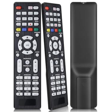 Imagem de Controle remoto universal para Samsung, Sony, LG, Hisense, Panasonic, Philips, Sharp, Sanyo, Insignia, Toshiba, Hitachi, TCL Smart TVs e mais marcas de TV - Configuração fácil