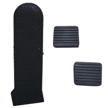 Imagem de Kit capa pedal fusca variant brasilia tl 75 em diante - MIL PEÇAS 