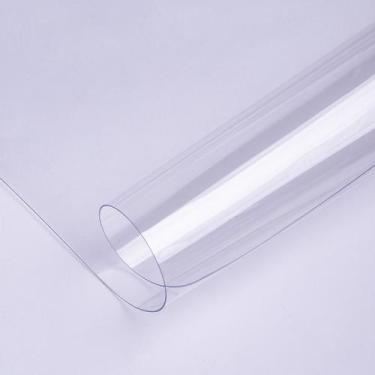 Imagem de Toalha de Mesa Plástico PVC 0.80mm Transparente - 2m x 1,40m - Casa do