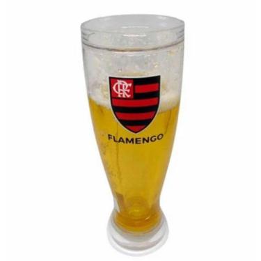Imagem de Copo chopp congelante flamengo  csu02-5fla - Turquesa