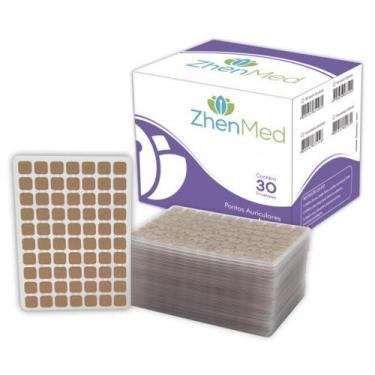 Imagem de Ponto Auricular Inox Caixa Com 30 Cartelas - GoLdLife