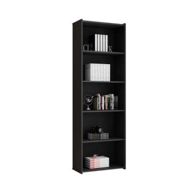 Imagem de Estante Livreiro Suiça Preto Casa Mobilia - Casa Mobilia Movelaria