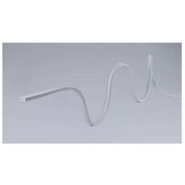 Imagem de Perfil Embutir Flexível Silicone 5m P/ Fita De Led 25x10mm - Bela Home
