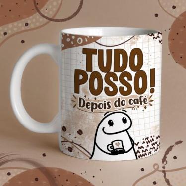 Imagem de Caneca de Café e Chá de Cerâmica Personalizada Sublimação 325ml - LIVE
