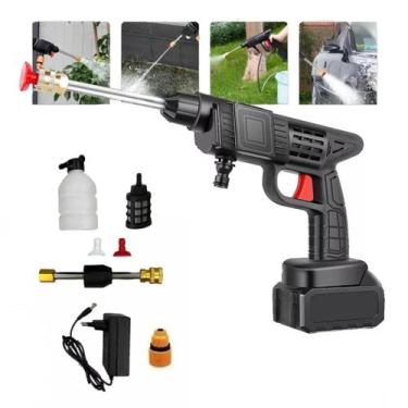 Imagem de Lavadora Alta Pressão Lava Jato Portátil Recarregável S/fio - New, Biv