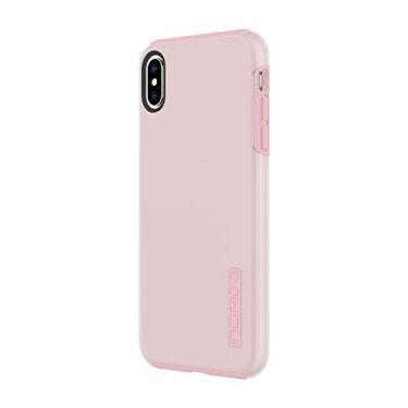 Imagem de Incipio DualPro Capa de camada dupla para iPhone Xs Max (6,5 polegadas) com proteção híbrida contra quedas de absorção de choque - Raspberry Ice