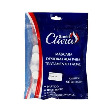 Imagem de Mascara desidratada descartavel santa clara 100un 02 pct