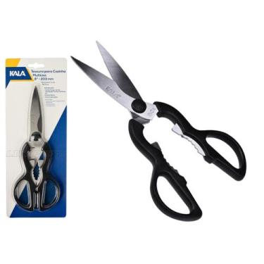 Imagem de Tesoura Multiuso p/ Cozinha em Aço Inox 8" (20cm) - Kala